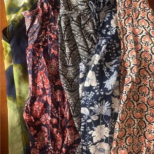 Floral and Patterned Shells/tanks